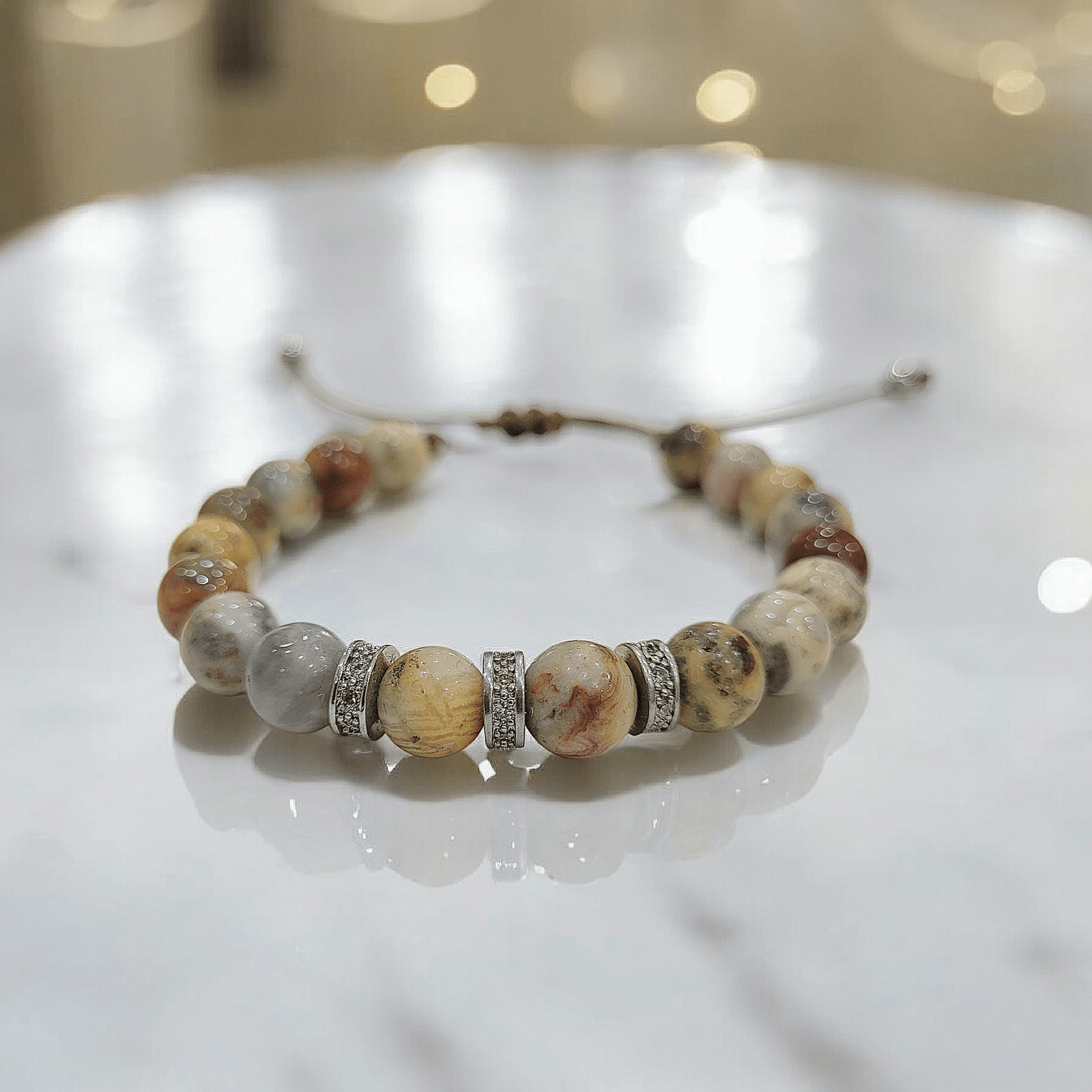 Pulsera para caballero ajustable