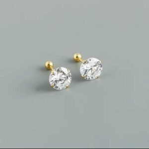Piercing plata (Baño oro)
