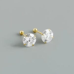 Piercing plata (Baño oro)