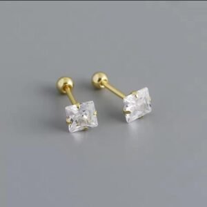 Piercing de plata (Baño oro)