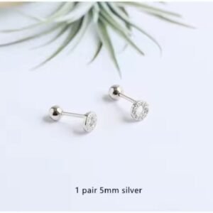 Piercing de plata 9,25