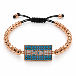 Pulsera ajustable con bandera de Honduras
